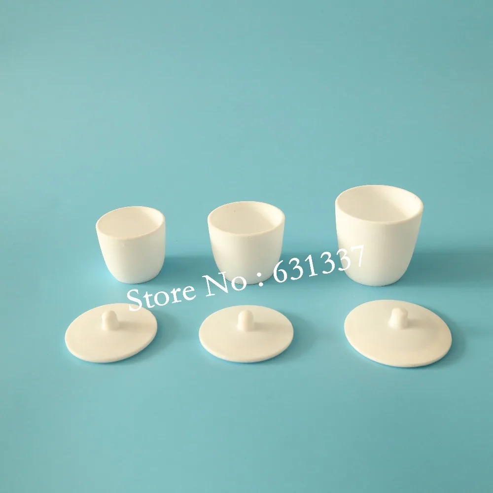 

laboratory 20ml PTFE Teflon crucible breakers with cover