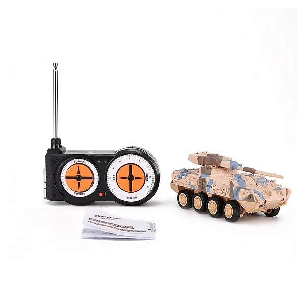 Rc Танк 8021 40 МГц RC боевой пульт дистанционного управления RC игрушки для детей мальчиков рождественские подарки - Цвет: Цвет: желтый