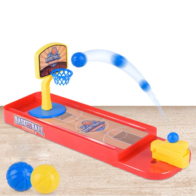 

New Mini Desktop Shooting Game Funny Ejection Basketball Contest Assembled Shoot a Basket Toys Children Kids Birthday Gifts