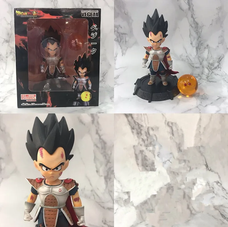 

Anime 1/8 Scale Painted Figure Dragon Ball Z Young Two Stars Balls Version Vegeta Action PVC Figure Toy Brinquedos 17CM