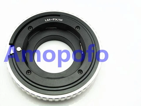 Adaptador de Montagem para Leica Lens para Fujifilm Lm-fx Amopofo X-pro1 fx Adaptador X-e2 Macro Focando Helicóide Marca: é – m lm