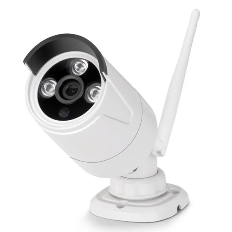 Система видеонаблюдения беспроводная на 4 камер уличные 4ch CCTV Nvr комплект 1080P 1ТБ HDD
