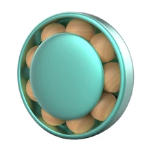 Автомобильный уникальный аромат воздуха на выходе освежитель украшения солнцезащитный козырек внутренний зажим для ароматерапии Круглый двойной функции духи деревянные бусины