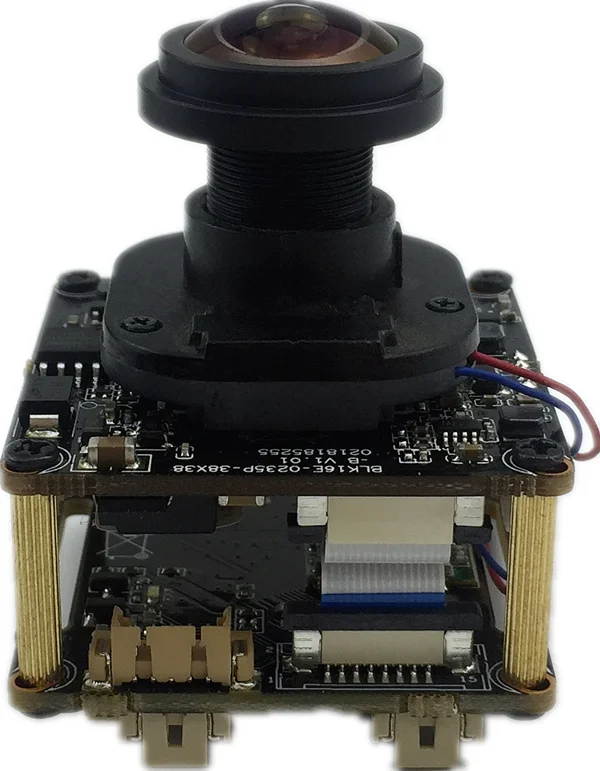 Wifi Беспроводная IP камера модуль доска Hi3516E + SC2235 IRC рыбий глаз панорама 2 8 12 мм