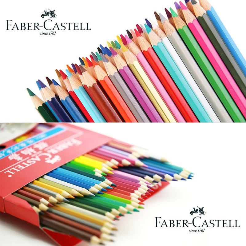 Faber Castell цветной карандашный замок коробка 36/48/72 Lapis De Cor профессиональная
