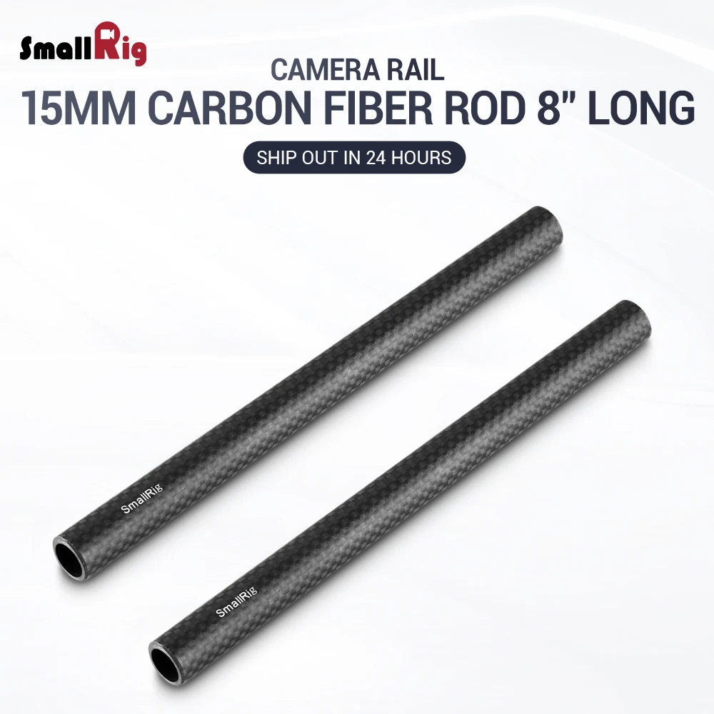 cheap SmallRig 15mm Carbon Fiber Rod 20cm 8inch (2pcs) 870