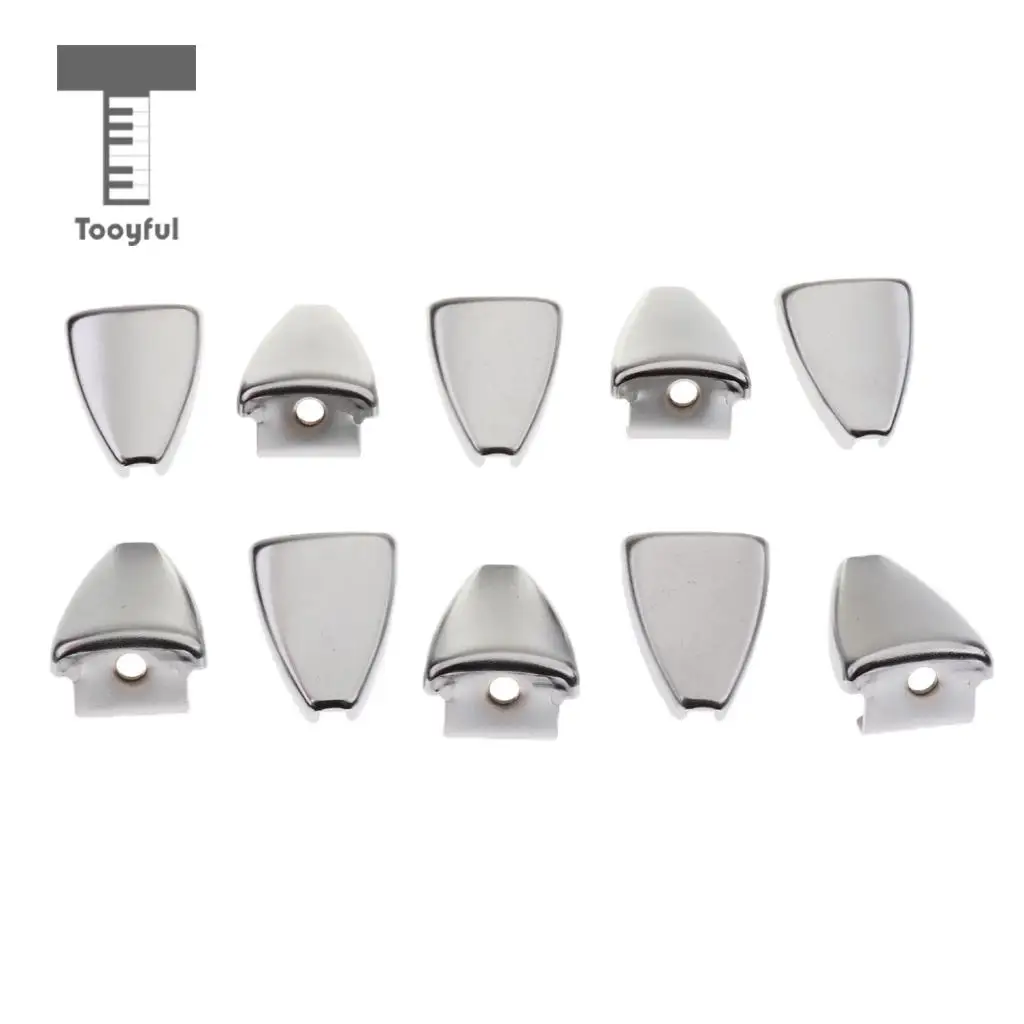 Tooyful 10pcs Iron Triangle Drum Claw Hook for Bass Snare Drum Parts