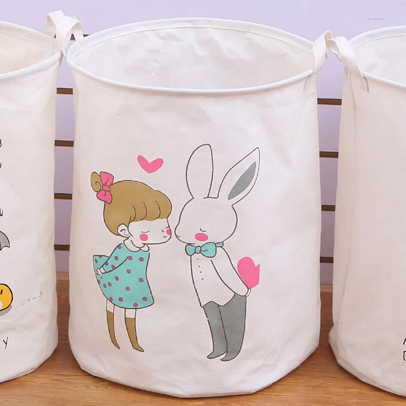 المنزل الملابس برميل طفل لعبة صندوق تخزين بن منظم الملابس للماء سلات تخزين القذرة برميل للطي سلة الغسيل حقيبة