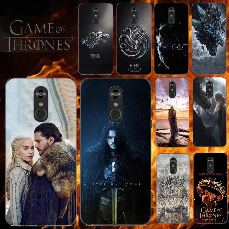 

Phone Case For LG Stylo 4 STYLUS 3 Q8 Q7 G7 G6 G5 G4 G3 G2 Mini Note V50 V40 K11 K10 K9 K8 2018 X Power 3 Game Of Thrones Cover