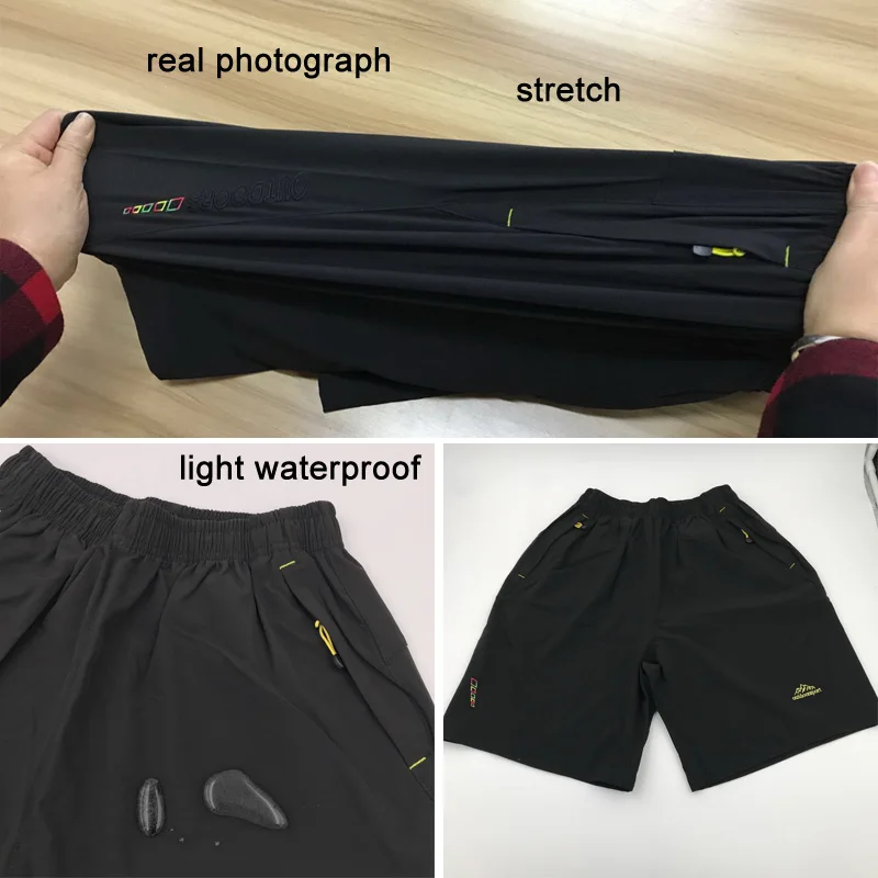 LoClimb 8XL التخييم/المشي السراويل الرجال في الهواء الطلق تسلق الجبال الرحلات السراويل شورت رياضي رجالي لتشغيل/الدراجات AM214