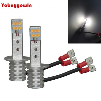

Lampada H1 H3 Led 12-Smd 60W 1000LM- Farolete Super Branca Coche H1 luz de neblina