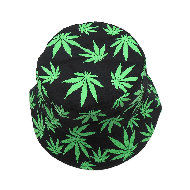 Weed Bucket Hat Men 2021 New Fashion 