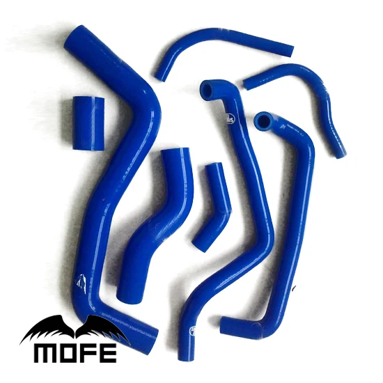 Mofe 8 шт. синяя фотовспышка для Toyota Corolla 1 7AFE 4AFE 1993 1997|radiator hose kit|silicone radiator kithose kit |