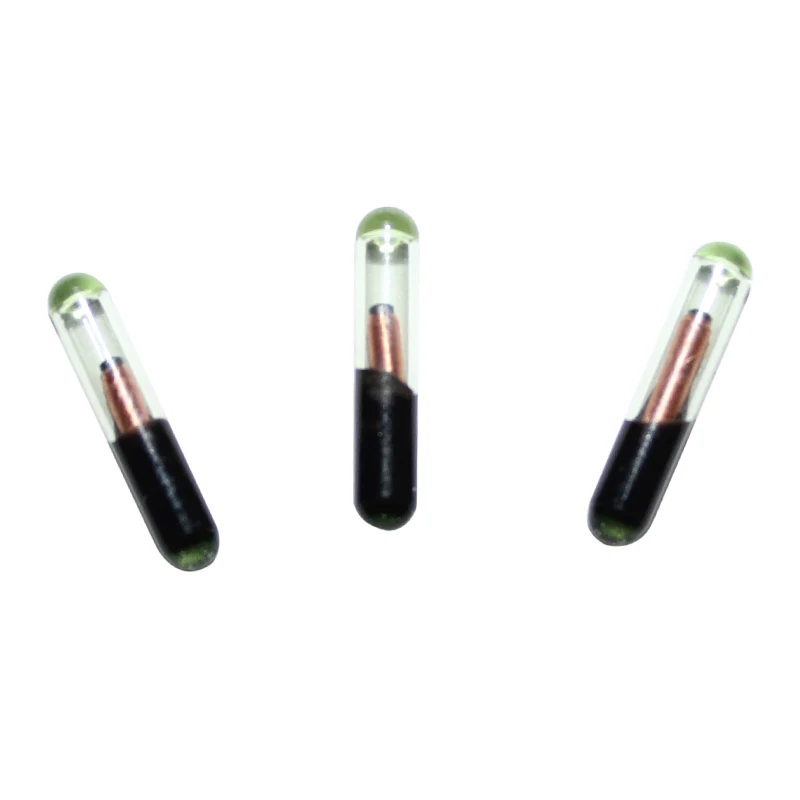 

x60pcs 1.4*8mm FDX-B ISO11784/5 EM4305 chip 134.2KHz RFID Animal microchip capsule