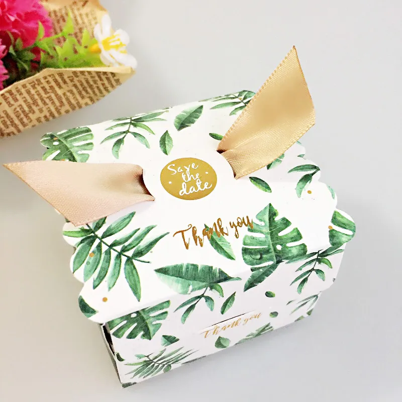 Новая многоцветная Свадебная коробка для конфет, Подарочная сумка, свадебные сувениры и Подарочная коробка, Детская коробка для душа с днем рождения бумаги, вечерние принадлежности