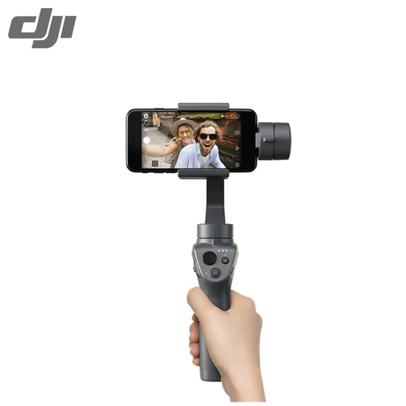 DJI OSMO Mobile 2 Handheld Gimbal Stabilizer Active Track Motionlapse Zoom Control for Smartphone