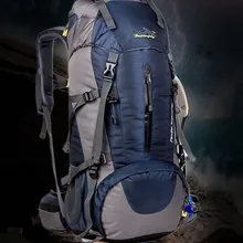 50L Men/Women Backpack Climbing Backpack Shoulder Bags Nylon Waterproof Camping Backpack Rucksack Hiking Trekking Bags Hot