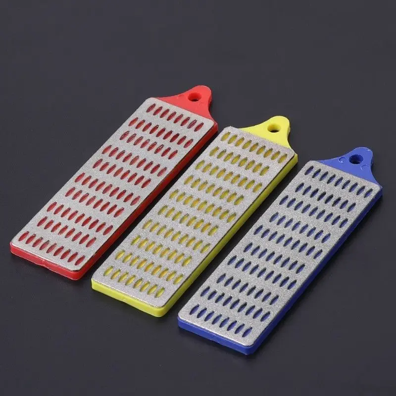 Cutter Sharpening Stone Kitchen 90*26mm Set Coarse Professional Wet Stone 180 260 360 Grit Sharpener Tool Diamond