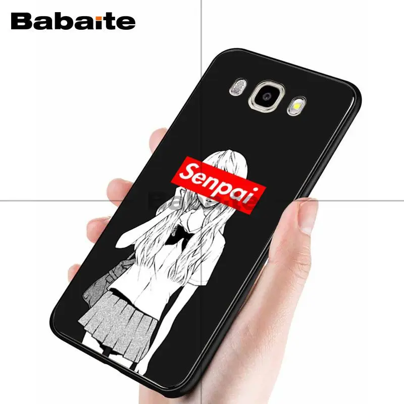 Мягкий чехол Babaite Sugoi Senpai для samsung j7 2017 j8 j62018 note 8 5 note9|Бамперы| |