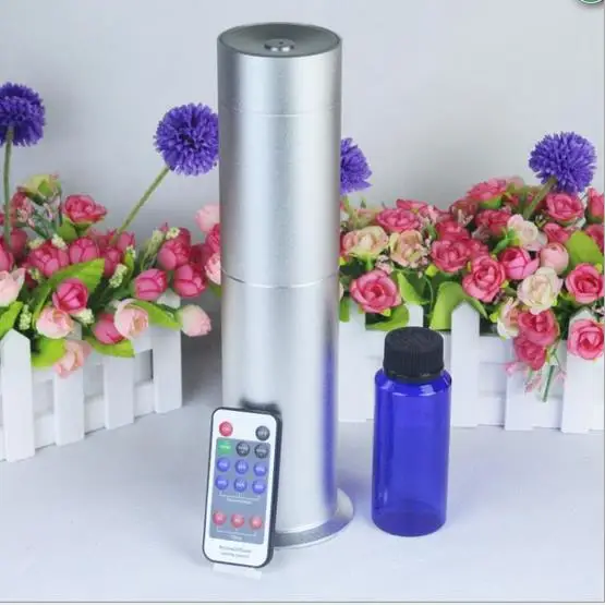 Remote Control Aroma Diffuser Machine , cylindrical scent diffuser