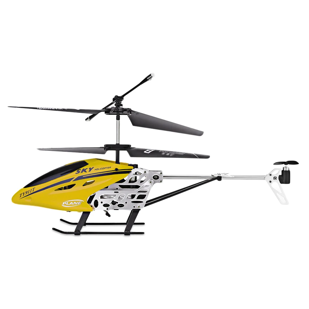 Flytec TY911T 3.5CH Metal RC Helicopter Model with Gyroscope Mini Drone Remote Control RC Drone Aircraft Kids RC Toy Gifts (12)