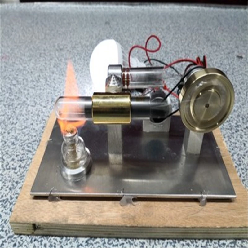 

Upgrade Stirling engine Model Building Kits Education DIY Model Toy Gift For Kids Craft Ornament Discovery Toy