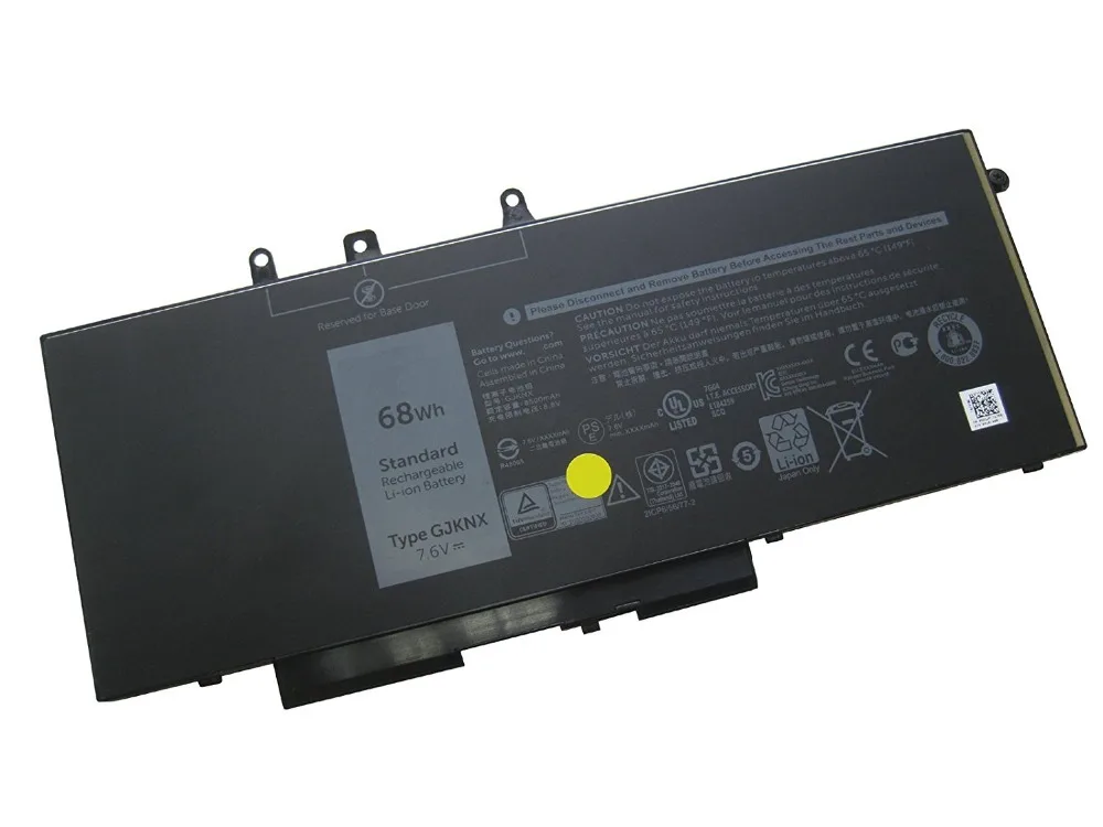 Laptop Battery Type GJKNX (7.6V 68Wh ) For DELL GD1JP 0GD1JP | Компьютеры и офис
