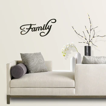 

Family Memories Blessings Letter Wooden Wall Sticker Wood Hanging Sign Word DIY Home Bar Decoration Ornament