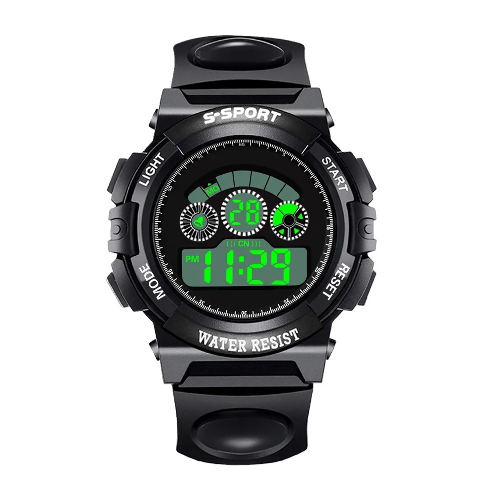 

xiniu Watch free dive watches meter hublo watches hommes Fashion Mens Digital LED Analog Quartz Alarm Date Sports Wrist #G
