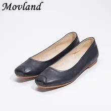 Movland-The new 2019 days of spring&summer are simple waxed cattle skin, pure handmade women's sole Casual shoes,2 colors Movland-The new 2019 days of spring&summer are simple waxed cattle skin, pure handmade women's sole Casual shoes,2 colors