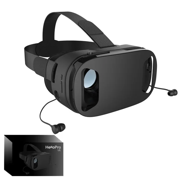 

headphone upgrade version virtual reality glasses 3D VR glasses headset helmets Game box Game box VR BOX