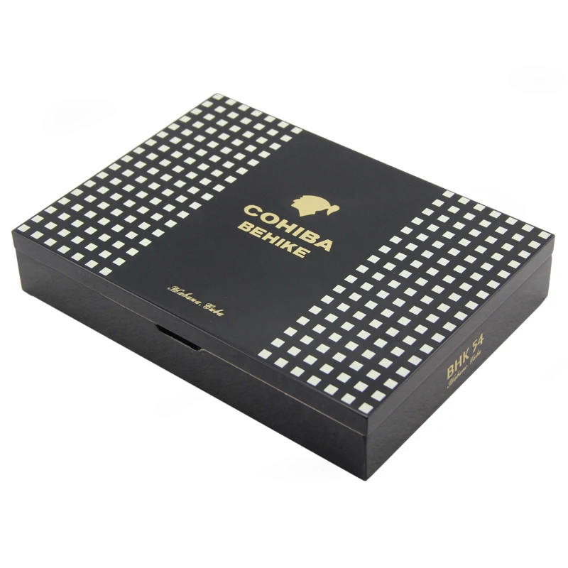 

Factory price High quality High Light Piano Paint Cedar Wooden Cigar Humidor W/ Hygrometer and Humidifier