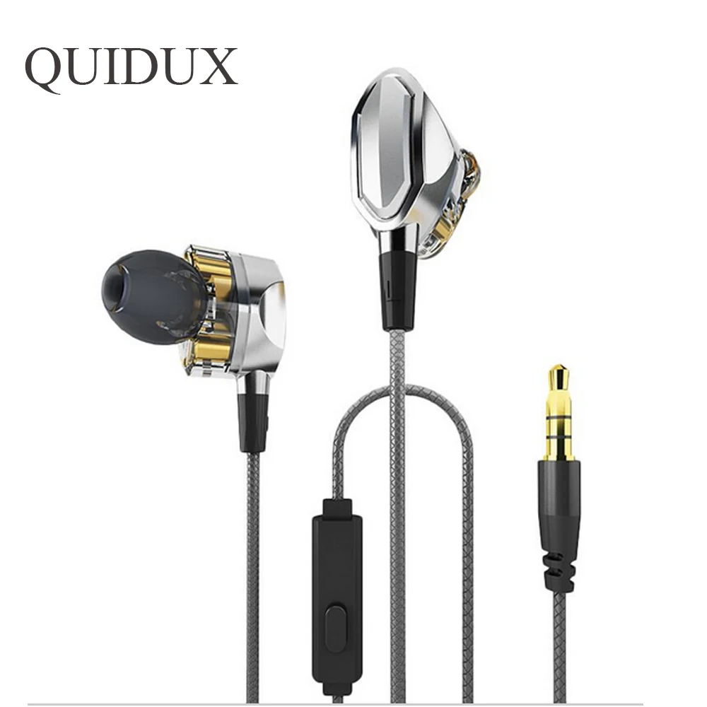 Buy HiFi Earphones Dual Dynamic Driver 4D Stereo