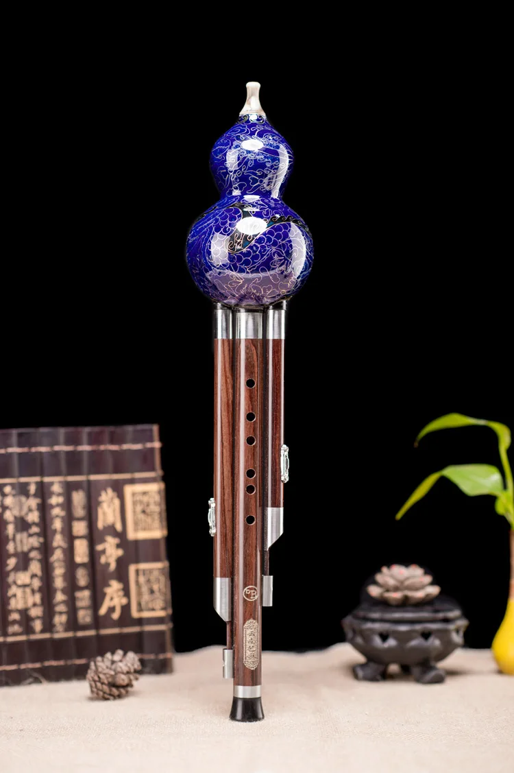 C Key Hulusi Традиционный китайский флейта ручной работы этнический музыкальный деревянный духовой инструмент