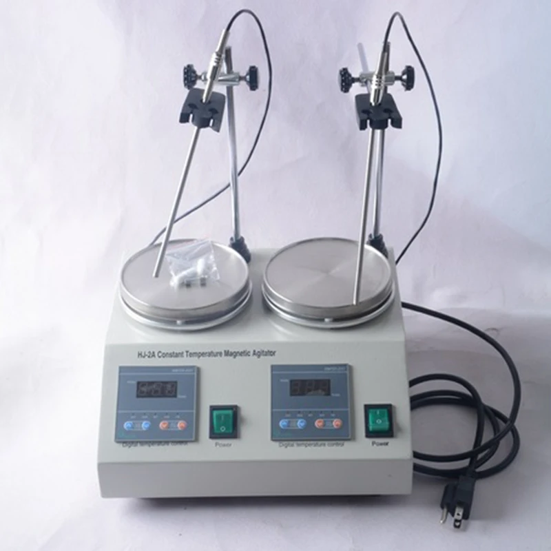 

2 Units Heads Multi unit Digital Thermostatic Magnetic Stirrer Hotplate mixer