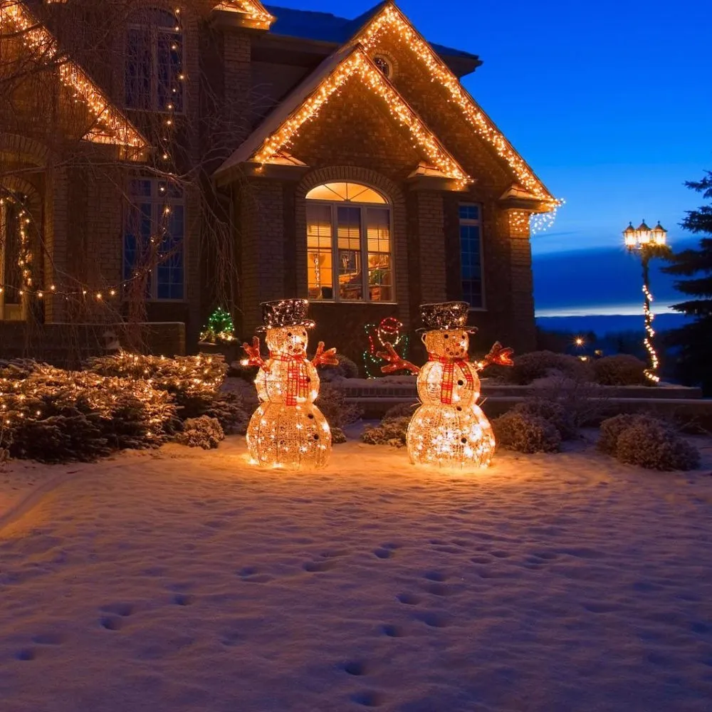 Медный провод теплый белый пульт дистанционного управления наружный Диммируемый светодиодный светильник для спальни патио вечерние украшения для рождественской елки