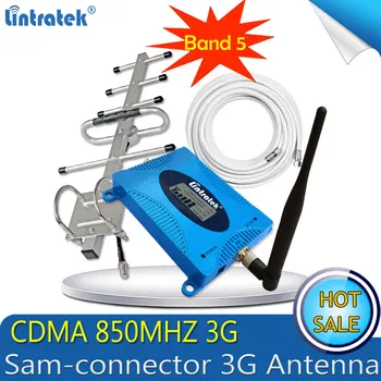 Lintratek-repetidor de teléfono móvil UMTS, 850Mhz, LTE, 3G, 4G, 850mhz, amplificador de señal, 3g, antena 4G