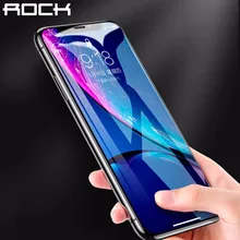 Rock 0,23 мм Защитная пленка для экрана из закаленного стекла для iPhone Xr защитная пленка из закаленного стекла зазор 49