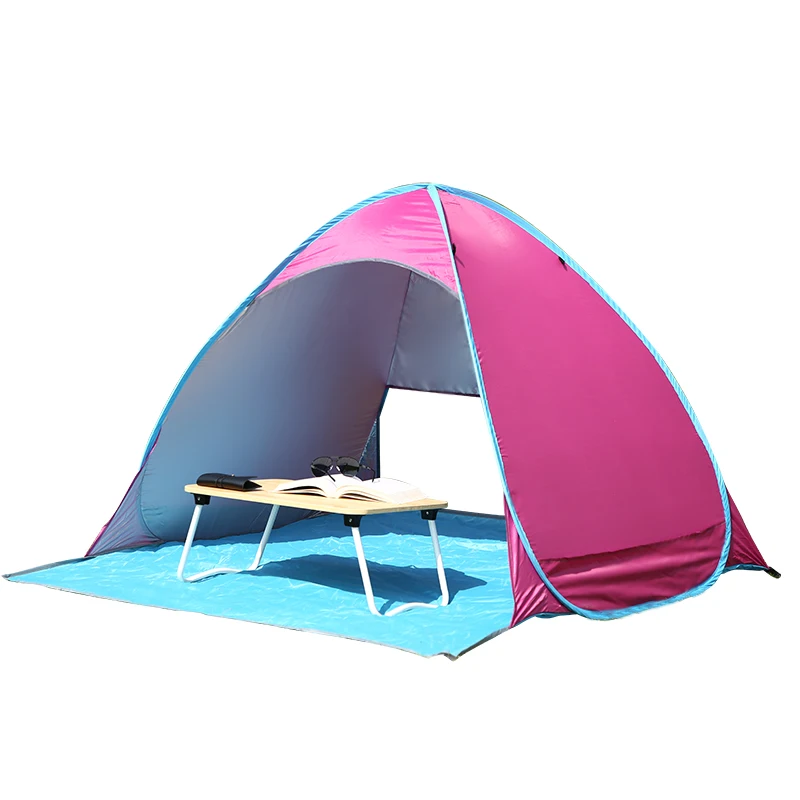 

sandbeach sun-protection UV-blocking tent outdoor park Lawn Tents camping rain-proof childreen tabernacle quick open tent
