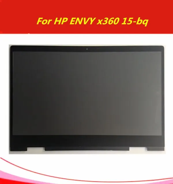ЖК-дисплей сенсорный экран стекло дигитайзер сборка+ рамка для hp ENVY x360 15-bq103tu 15-bq113tu 15-bq170nz 15-bq174nz 15-bq180nz