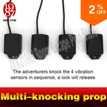 Jxkj1987real life escape room игра мульти нажимной реквизит для побега таинственная комната, Приключения игры реквизит для Takagism игры