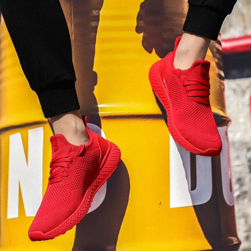 Preise 2019 heißer Außen Bequeme Laufschuhe Für Männer Atmungs Jogging Schuhe Sportschuhe Männlichen Leichte Turnschuhe Trainer