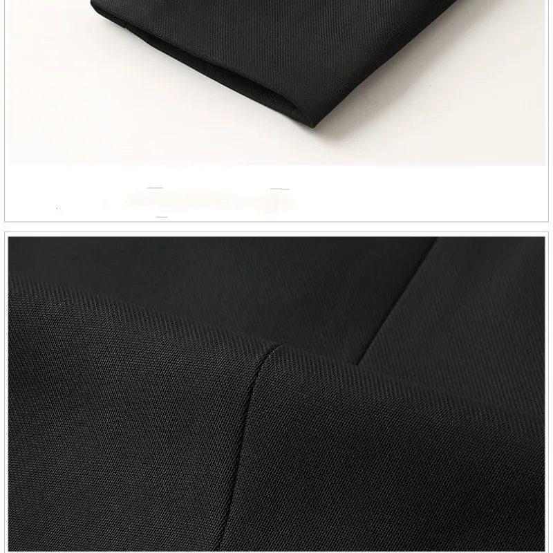 Women's Suit Set 2019 New Autumn Solid Color Long Sleeve Small West Slim Workwear Business Small Suit Pants Two-piece Set