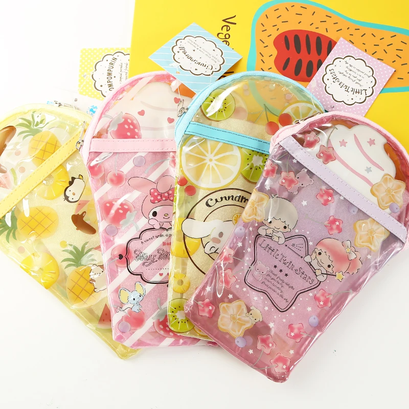 My Melody Gemini Pudding Dog Yugui Ice Cream Styling Cartoon Pencil Bag Fun Stationery | Дом и сад