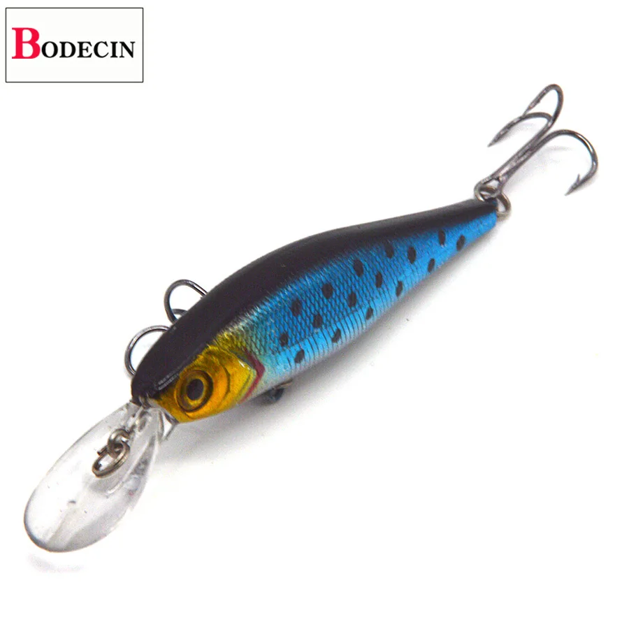 8PCS Artificial Lures For Fishing Supplies China Peche Minnow Wobbler Trolling Trolls Sea Fishing Tackle Plastics Trout Baits (1)