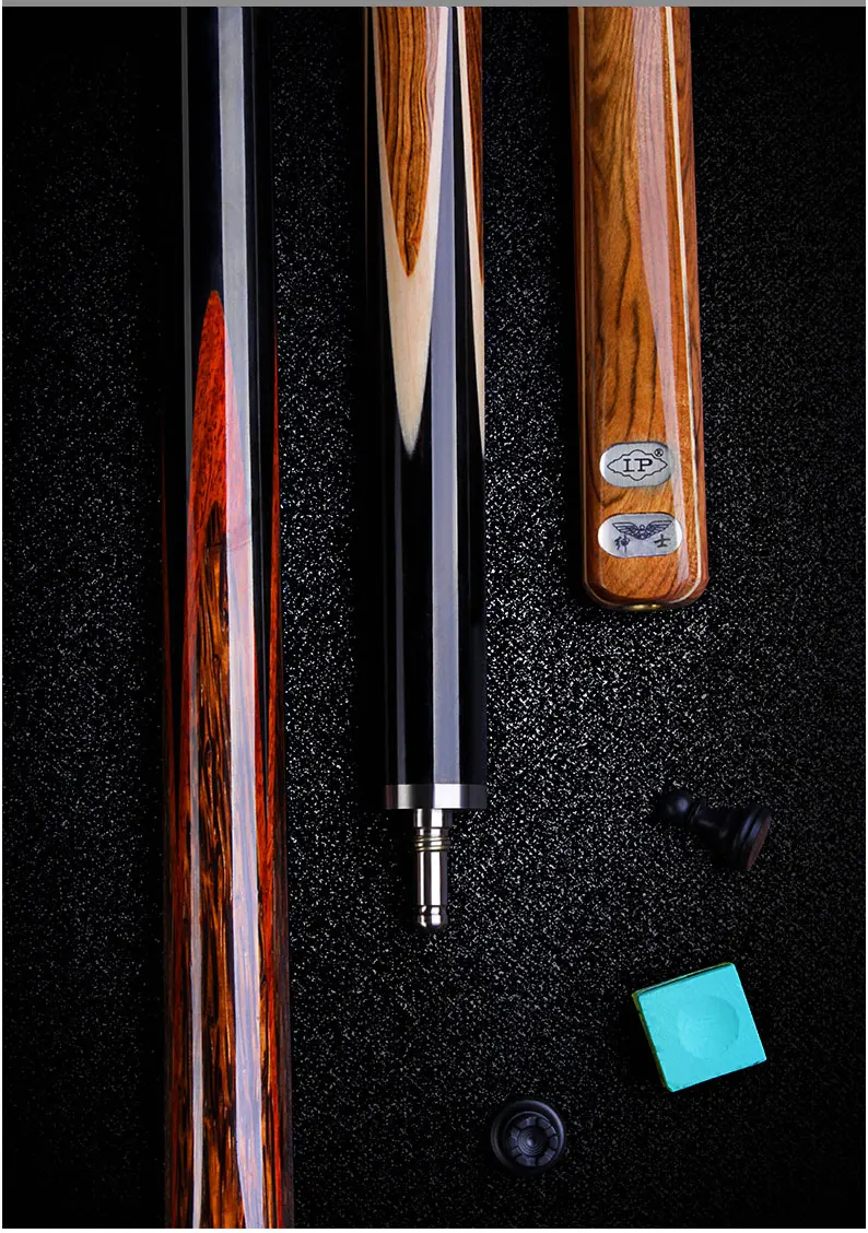 Новинка LP Shenshi 3/4 набор для снукера cue Stick 9,8 мм наконечник с двумя ручками цвета Китай розовое дерево Peafowl дерево