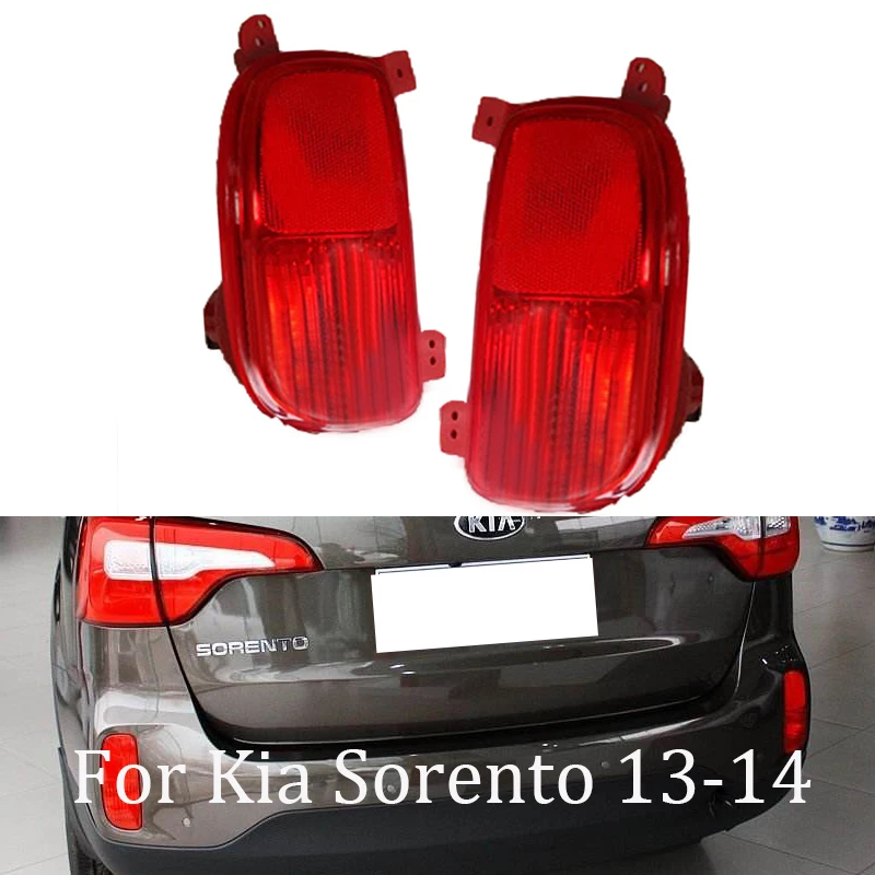 

MZORANGE Bumper Signal Reflector lamp Taillight Fog light For KIA Sorento 2013 2014