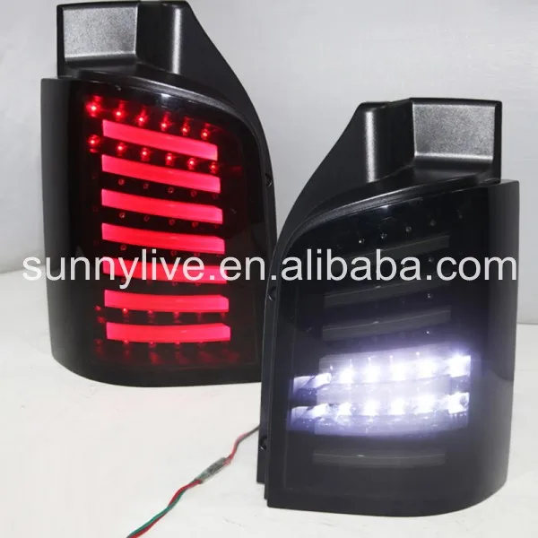 

For Volkswagen T5 Caravelle Multivan LED Tail Light Smoke Color 2003-2015 JY