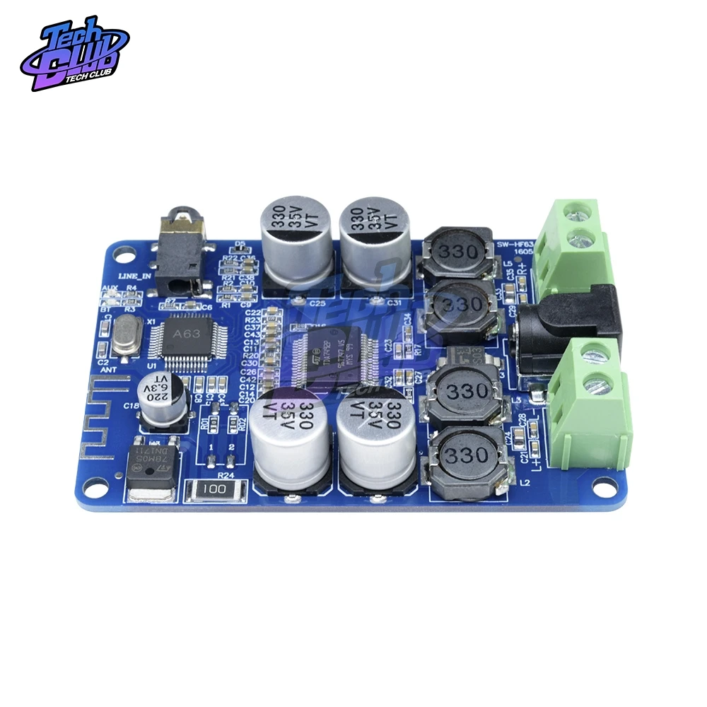 DV 10 25V TDA7492P Bluetooth приемник усилитель аудио Плата 25W * 2 мощности Динамики