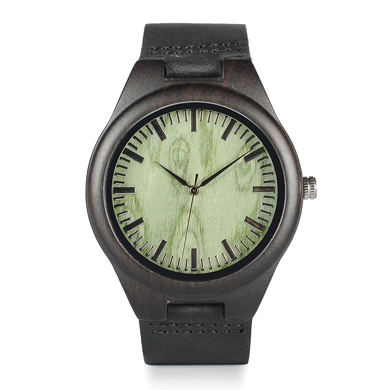 BOBOBIRD F03 Top Quality Retro Bamboo Wooden Watches Luxulry Brand Designer Watch Leather Band Quartz Watches for Men With Box